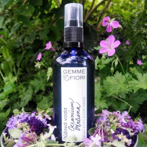 AROMATERAPEUTICKÁ RŮŽOVÁ VODA °GERANIUM*VERBENA° 100 ml