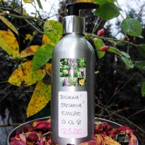 BYLINNÁ SPRCHOVÁ EMULZE ° RŮŽE ° JIN*JANG ° 240 ml ALU