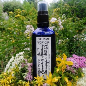 AROMATERAPEUTICKÁ RŮŽOVÁ VODA*ANTI* °LEVANDULE*POMERANČ*ROZMARÝN*HŘEBÍČEK° 100 ml