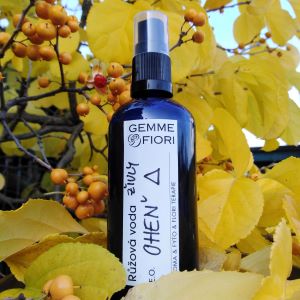 AROMATERAPEUTICKÁ RŮŽOVÁ VODA °ŽIVLY° OHEŇ 🜂 100 ml