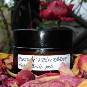 BYLINNÝ PLEŤOVÝ KRÉM °RŮŽOVÝ° ☼ 30 ml