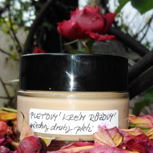 BYLINNÝ PLEŤOVÝ KRÉM °RŮŽOVÝ° ☼ 50 ml