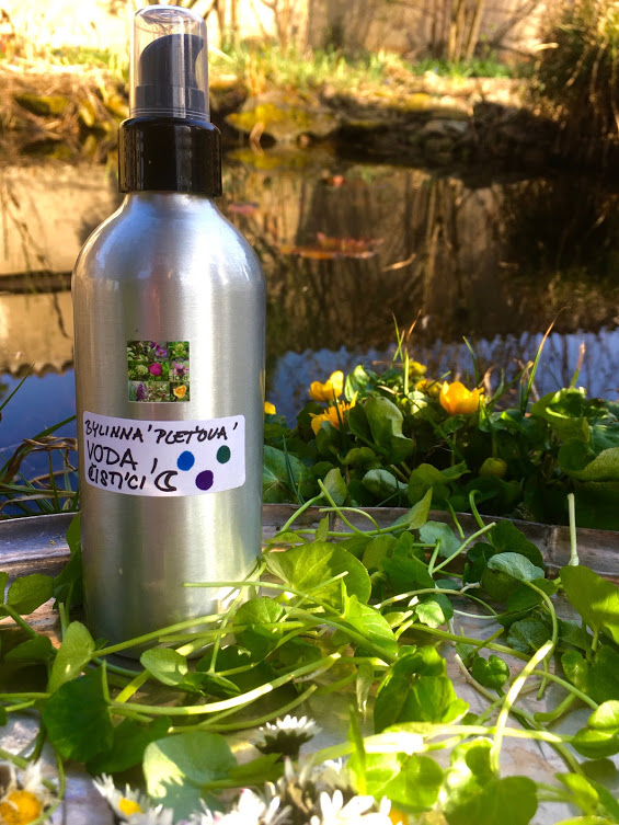 BYLINNÁ PLEŤOVÁ VODA ČISTÍCÍ ☾ 100 ml ALU